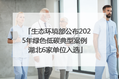 生态环境部公布2025年绿色低碳典型案例 湖北6家单位入选