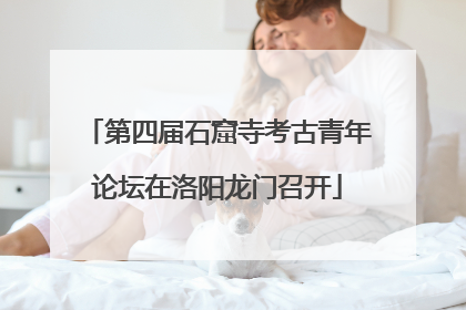 第四届石窟寺考古青年论坛在洛阳龙门召开
