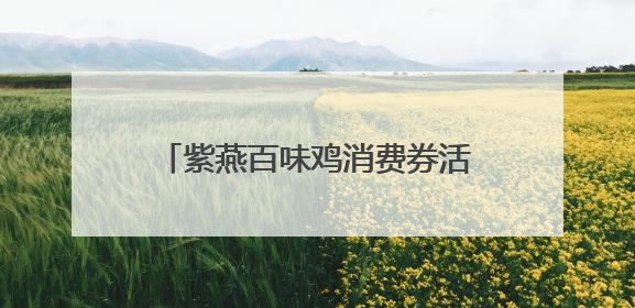紫燕百味鸡消费券活动全面上线，实力供应链提供坚实保障