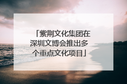 紫荆文化集团在深圳文博会推出多个重点文化项目