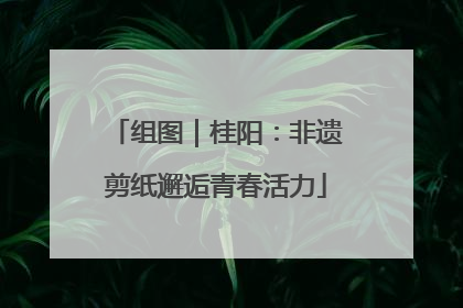 组图｜桂阳：非遗剪纸邂逅青春活力