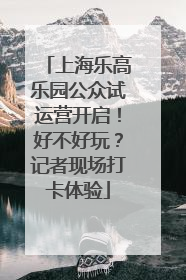 上海乐高乐园公众试运营开启！好不好玩？记者现场打卡体验