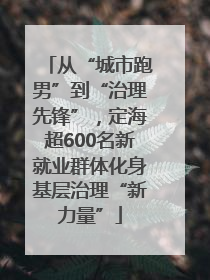 从“城市跑男”到“治理先锋”，定海超600名新就业群体化身基层治理“新力量”