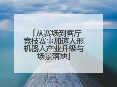 从赛场到客厅 竞技赛事加速人形机器人产业升级与场景落地