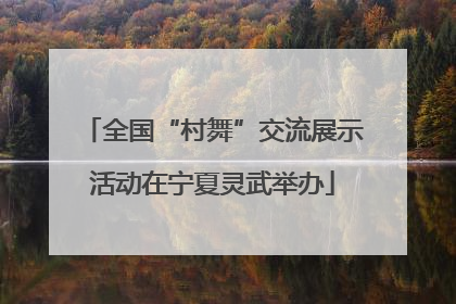 全国“村舞”交流展示活动在宁夏灵武举办