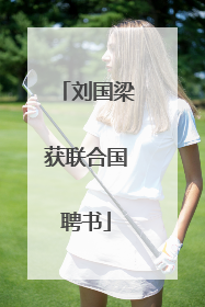 刘国梁获联合国聘书
