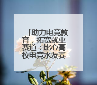 助力电竞教育，拓宽就业赛道：比心高校电竞水友赛圆满落幕