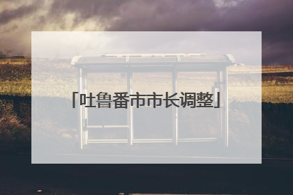 吐鲁番市市长调整
