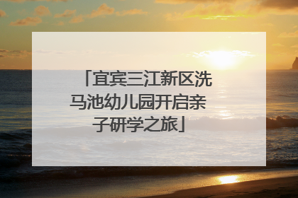 宜宾三江新区洗马池幼儿园开启亲子研学之旅
