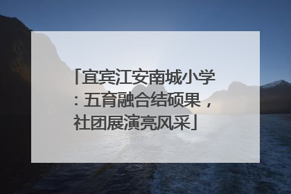 宜宾江安南城小学：五育融合结硕果，社团展演亮风采