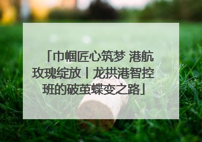 巾帼匠心筑梦 港航玫瑰绽放丨龙拱港智控班的破茧蝶变之路
