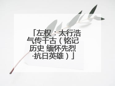 左权：太行浩气传千古（铭记历史 缅怀先烈·抗日英雄）