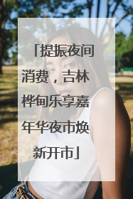 提振夜间消费，吉林桦甸乐享嘉年华夜市焕新开市