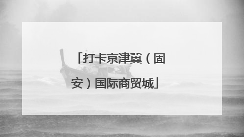 打卡京津冀（固安）国际商贸城