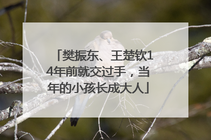 樊振东、王楚钦14年前就交过手，当年的小孩长成大人