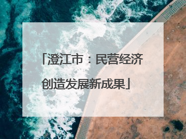 澄江市：民营经济创造发展新成果