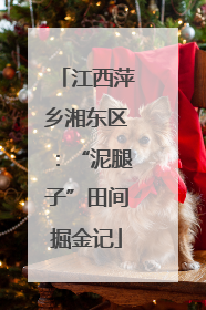江西萍乡湘东区：“泥腿子”田间掘金记