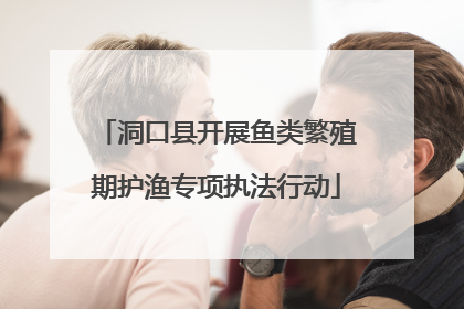 洞口县开展鱼类繁殖期护渔专项执法行动