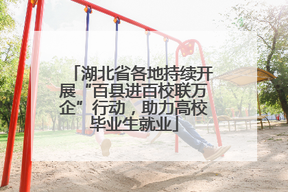 湖北省各地持续开展“百县进百校联万企”行动，助力高校毕业生就业