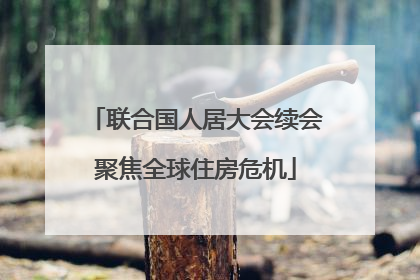联合国人居大会续会聚焦全球住房危机