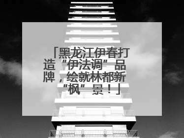 黑龙江伊春打造“伊法调”品牌，绘就林都新“枫”景！